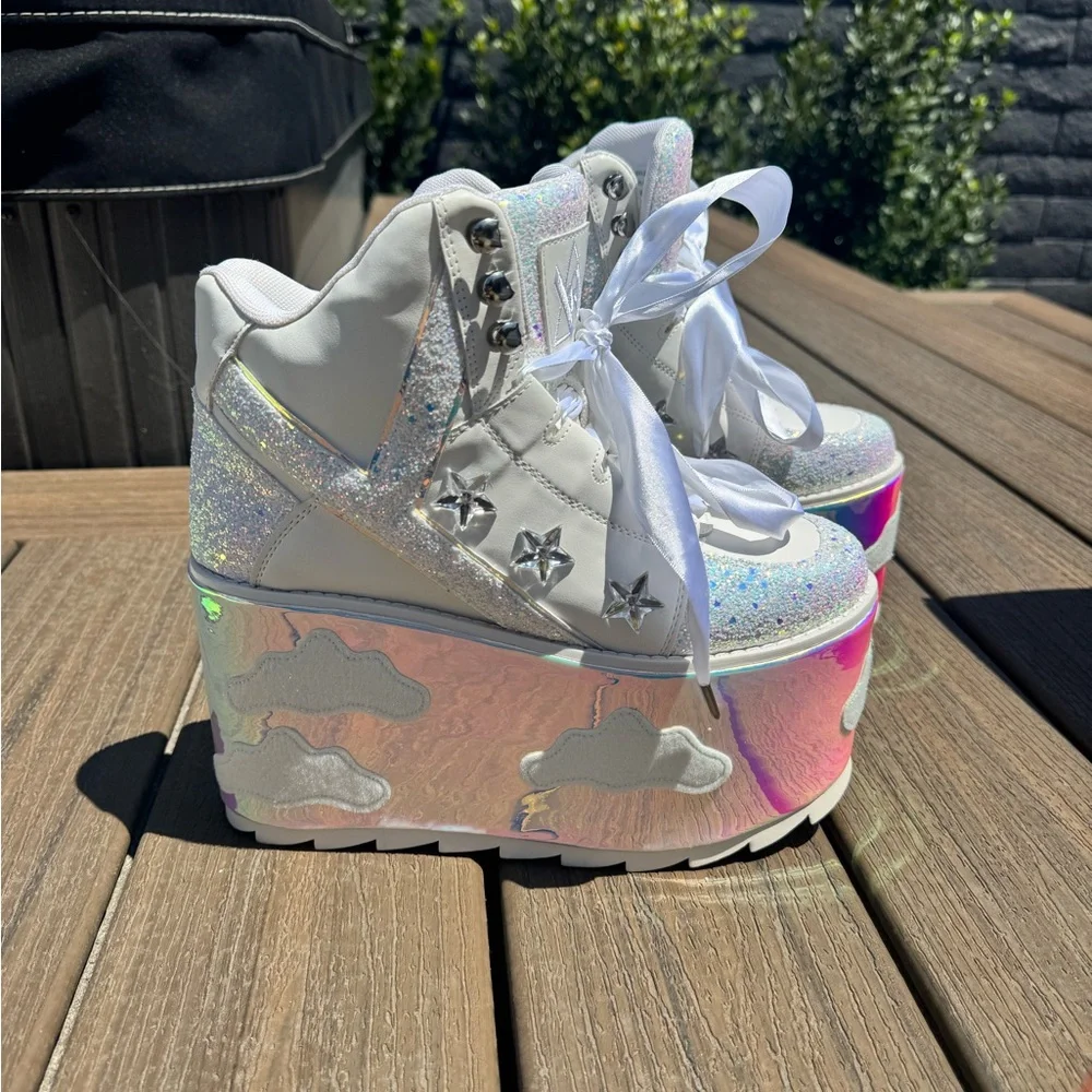 Holographic Cloud Platform Sneakers